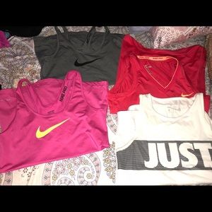 Nike workout shirts great condition